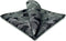 SHLAX&WING Unique Grey Pocket Square for Men Camo Camouflage 12.6 inches...