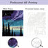 FILASLFT Moon Paint by Number for Adults,Paint by Numbers Kits Beginner,Adults' Paint by Number DIY Landscape for Gift Home Wall Decor 16X20 Inch....