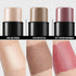 FOCALLURE 3 Pcs Cream Contour Sticks,Shades with Highlighter & Bronzer & Blush,Non-greasy Long-wear Face Contouring Pen,Easy to Sculpt the Face an...