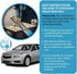 Keyless2Go Replacement for New Keyless Remote 4 Button Flip Car Key Fob for Equinox Verano Sonic and Other Vehicles That Use FCC OHT01060512...