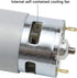 DC 12V Mini Gear Motor DC Geared Motor High Torque Electric Micro 12000 RPM Speed Reduction Geared Motor Centric Output Shaft 45mm Diameter Gearbo...