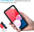 Lanhiem Samsung A13 LTE 4G Case, (NOT for 5G) IP68 Waterproof Dustproof Case with Built-in Screen Protector, Full Body Heavy Duty Shockproof Prote...