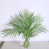Artificial Areca Palm Leaves, 8 Pcs Faux Tropical Palm Tree Leaves Stems for Floral Arrangement, Hawaiian Luau, Jungle Beach Wedding Party Decor, ...