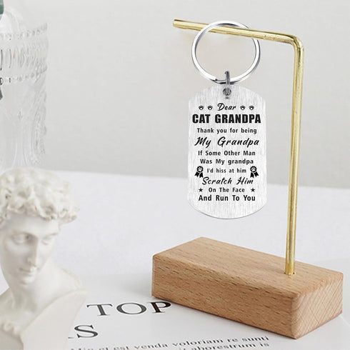 Laluminter Best Cat Grandpa Gifts - I Meow You Grandpa Gifts from Cats - Christmas Gift for Fur Pet Grandfather...