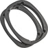 6X9 Universal Plastic Vehicle Speaker Spacer Ring Adapter, 6x9 Inch Car Speaker Spacer Mounting Bracket Adapter Refit Audio Speaker Mat, 1 Pair...