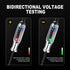 Upgraded 3-72V Digital Automotive LED Circuit Tester, DC Voltage Test Light with Voltmeter & Portable Spring Wire, Vehicle Circuits Low Voltage Li...