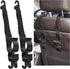 2 PCS Adjustable Car Seat Headrest Hook, Automotive Seat Back Storage Hanging Purse Hook, Durable Backseat Hanger Organizer for Umbrella Bag Coat,...