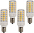 Led E12 Candelabra Bulb 5w 600lm Salt Rock Lamp Appliance Refrigerator Light Replacement 60 Watt C7 Incandescent Bulb T2 Halogen Chandelier Ceilin...