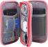 Electronic Organizer Travel USB Cable Accessories Bag/Case,Waterproof for Power Bank,Charging Cords,Chargers,Mouse ,Earphones Flash Drive......