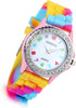 Lancardo Women's Quartz Watch Rhinestone Rainbow Color Silicon Jelly Fun Play Colorful Casual Dress Wrist Watches...