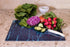 Glass Cutting Board by Clever Chef | Non Slip Cutting Board is Shatter-Resistant, Durable, Stain Resistant, Dishwasher Safe | 12" x 15.75", Marble...