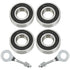 YOXUFA Front Rear Mini Bike Wheel Bearing for Predator 212cc Coleman CT200U CT200U-EX BT200X Baja Warrior MB200 MB165 Massimo Hensim 196cc 6.5hp M...