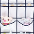 2 Pack Extra Large Hanging Over Door Shoe Organizers, 12 Mesh Pockets + 6 Large Mesh Storage Various Compartments with 8 Hooks Shoes Holder for Cl...