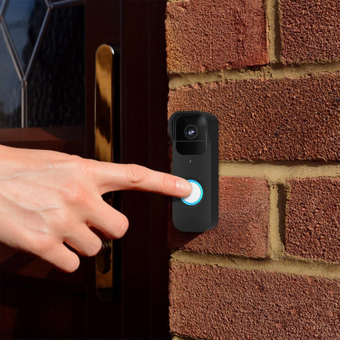 LEFXMOPHY Camera Cases Compatible with Blink Video Doorbell Cover Black Silicone Waterproof Protetive Skin...