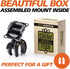 Bike & Motorcycle Phone Mount - For iPhone 14 (13, Xr, SE, Max/Plus), Galaxy S22 or any Cell Phone - Universal ATV, Mountain & Road Bicycle Handle...