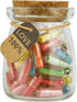 50PCS Love Capsules in a Glass Bottles Cute Message Capsules Pills for Boyfriend/Girlfriend & Birthday Christmas Anniversary Graduation Mother's D...