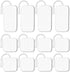 Durable Compatible with AUVON TENS 7000 TENS Unit Replacement Pads,Rectangular Replacement Electrode Pads,12 pcs Multiple Sizes 2" X 2"/2" X 4"...