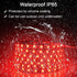ALITOVE 16.4ft 5050 SMD Red LED Flexible Strip Ribbon Light 5M 300 LEDs Waterproof IP65 DC 12V for Home Garden Commercial Area Lighting, Without P...