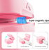Magnetic Cord Organizer Holder, 6 Pack Desk Cable Clips Management, Hide Phone Charging Cable Keeper, Strong Adhesive Wire Charger Holder for Nigh...