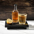 Bathroom Counter Organizer Wood Pedestal Stand Farmhouse Decorative Tray Soap Holder for Kitchen Decor, Black...