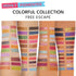 45 Shades Eye Shadow Makeup Palette Set Colorful Bright, High Pigmented Eyeshadow Pallets, Matte Shimmer Glitter for Halloween...