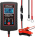 B-Qtech Upgraded 2Amp Car Battery Trickle Charger 6V/12V Smart Fully Automatic 3 Mode Battery Charger Maintainer, Battery Desulfator for Lawn Mowe...