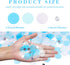 VCOSTORE 5000 Pieces Tissue Paper Confetti Circles, 1 Inch Round Paper Table Confetti Circle Dots, Suitable for Birthday Wedding Party Decoration ...