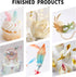 3D Feather Shape Silicone Cake Mold Chocolate Soap DIY Mold Baking-Small 3.4"...
