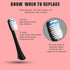 2 Pcs Electric Toothbrush Heads for BTFO 1741-01 (Black)...
