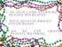 Oojami 144 PCS Mardi Gras Beads Green Purple Gold Metallic Beads Necklaces Accessories BulkCarnival Beads Necklace for Parade Throws Party Decorat...