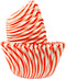Regency Wraps Greaseproof Professional Grade Baking Cups, Pack of 40, Standard Liners, Red Pisa Stripe, for Cupcakes, Muffins, Candy, Non Stick...