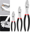 Glarks 6 Inch 8 Inch 10 Inch Slip Joint Pliers, Chrome Vanadium Steel Body with Non-Slip Handle and Rivet Joint Assembly...