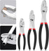 Glarks 6 Inch 8 Inch 10 Inch Slip Joint Pliers, Chrome Vanadium Steel Body with Non-Slip Handle and Rivet Joint Assembly...