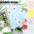 Koogel 4PCS Spiral Notebook Journals, A6 Pocket Notebooks College Ruled Notebooks for Women Gift Office School Supplies...