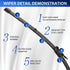 Wiper Blade 26"+20"?Pinch Tab?Windshield Wipers Sets Replacement for Toyota Avalon 2011-2018,Toyota Taurus 2011-2018 (Pack of 2)...