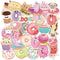 Donut Luggage Stickers(60pcs),Laptop,Skateboard,Notebooks,PVC Waterproof Stickers for Kids,Adults,Cars,Motorcycles,Bicycles...
