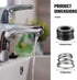 Hotop 20 Pieces RP4993 Replacement Seats and Springs 10 Sets RP4993 Faucet Repair Seat Spring Kit Faucet Repair Kit Faucet Stem Assembly Repair Ki...