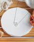 MANVEN Gifts for Grandma Necklace Interlocking Heart Necklace Birthday Gifts for Grandma from Granddaughter...