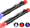 EverBrite Red Light Penlight Flashlight with 395nm UV Blacklight/White Light, Multi-Function LED Pocket Pen Light, AAA Batteries Included, for Nig...