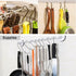 10 Pack Heavy Duty S Hooks Black S Shaped Hooks Hanging Hangers Hooks for Kitchen, Bathroom, Bedroom and Office: Pan, Pot, Coat, Bag, Plants(10 Pa...