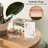 18pcs Small Plate Stands for Display, 3 inch Plate Stands for Display, Frame Stands Picture Stands for Display, Acrylic Easel Display Stand Clear ...