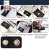 Grommet Tool Kit, Eyelet Repair Grommets Setting Install Plated Copper Metal Kit with Plastic Storage Box for Fabric Tarps Leather Shoelaces Belts...