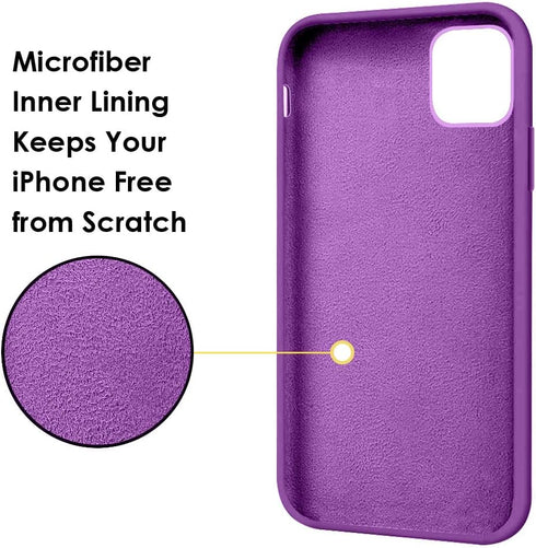 MOCCA Compatible with iPhone 12 Pro Max Phone Case 6.7 inch with Ring Kickstand | Super Soft Microfiber Lining | Anti-Scratch Full-Body Shockproof...