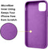 MOCCA Compatible with iPhone 12 Pro Max Phone Case 6.7 inch with Ring Kickstand | Super Soft Microfiber Lining | Anti-Scratch Full-Body Shockproof...
