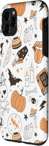 iPhone 11 Pro Max Vintage Witchy Magical Spiritual Crystals For Halloween 2023 Case...