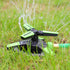 Sprinklers for Lawn Yard garden water automatic sprinkler system outdoor 360-Degre 3 Arms oscillating for plant pets kids...