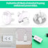 Outlet Covers Baby Proofing with Hidden Handle (32 pack) Child Proof outlet Plug Covers 3-prong Baby Proofing Electrical Outlet Cover Safety Power...