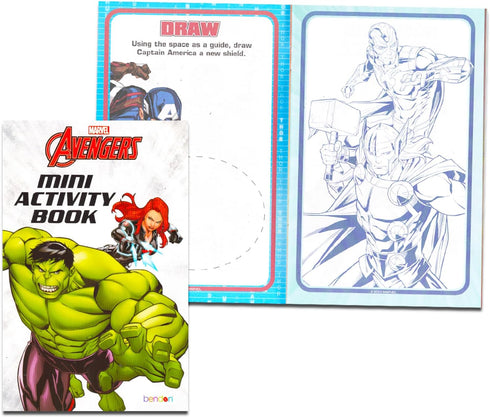 Avengers Magnetic Creations Toy - Bundle with 40 Avengers Magnetic Play Pieces Plus Stickers and More for Kids, Toddlers | Avengers Play Set...