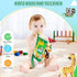 Baby Books 0-6 Months - Baby Boys Girls Shower Gifts - Tummy Time Baby Toys 0-6 6-12 Months - Crinkle Cloth Book - Infant Toys - Newborn Books - T...