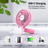 VersionTECH. Mini Handheld Fan, USB Desk Fan, Small Personal Portable Table Fan with USB Rechargeable Battery Operated Cooling Folding Electric Fa...